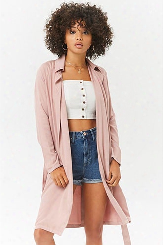 Open-front Duster Jacket