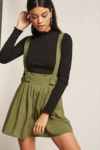 Pleated Overall Skirt