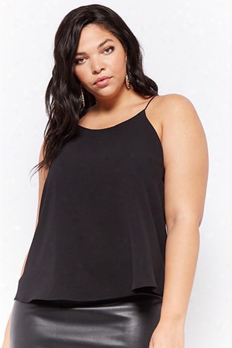 Plus Size Crepe Cami