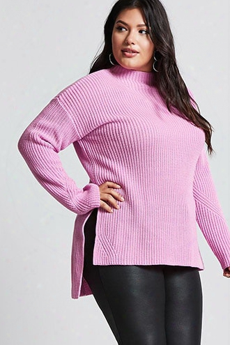 Plus Size Longline Sweater