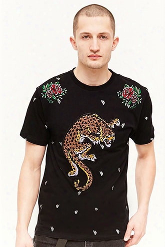 Reason Embroidered Graphic Tee