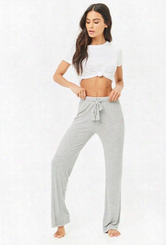 Ribbed Pajama Bottoms