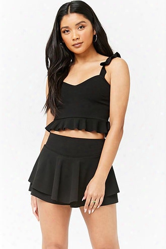 Ruffled Swing Skort