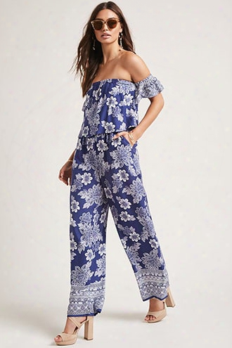 Selfie Leslie Floral Jumpsuit