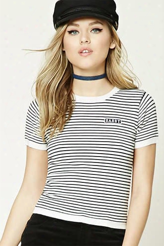 Stripe Sassy Patch Top