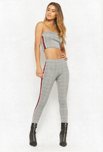 Striped Glen Plaid Crop Top & Pants