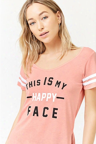 This Is My Happy Face Graphic Tee