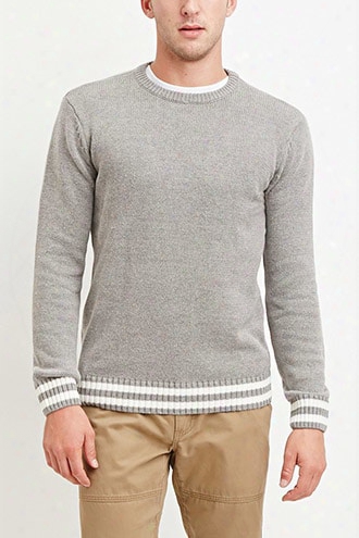 Varsity-striped Sweater
