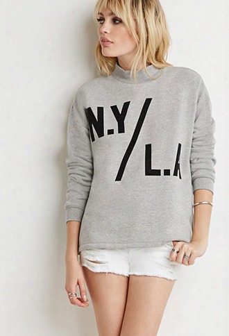 Zippered Ny La Pullover