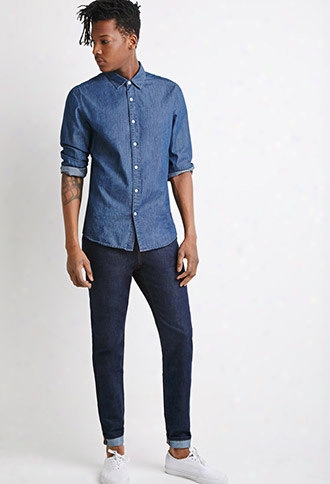 Clean Dark Wash - Slim Fit Jeans