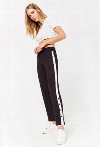 Contrast Striped Pants