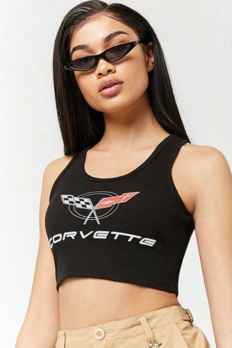 Corvette Graphic Crop Top