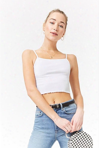 Cropped Lettuce-edge Cami