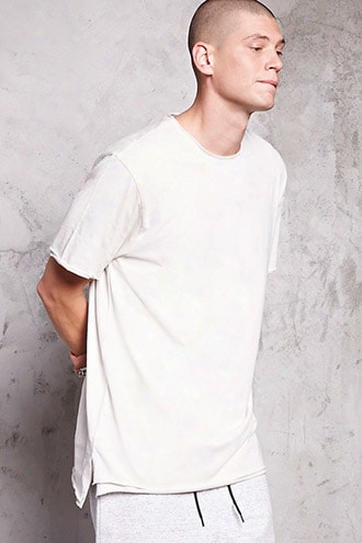 Double-layered Raw-cut Tee