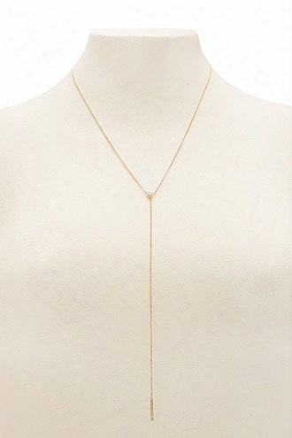 Drop Chain Matchstick Necklace