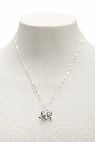 Elephant Charm Necklace