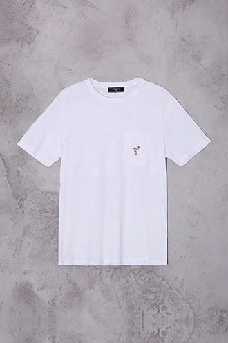 Flamingo Graphic Pocket Tee