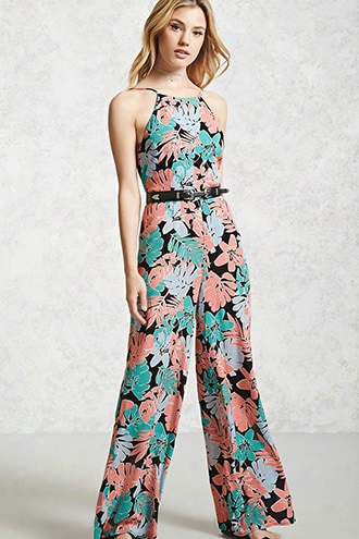 Floral Jumpsuit