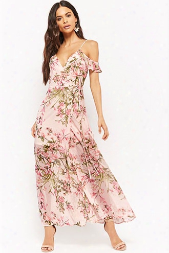 Floral Rufflemaxi Dress