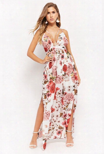 Floral Strappy Maxi Dress