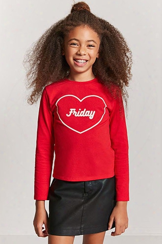 Girls Friday Graphic Top (kids)