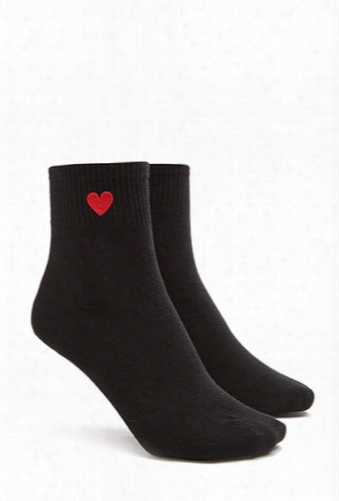 Heart Crew Socks