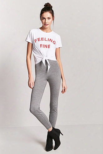 High-rise Houndstooth Pants