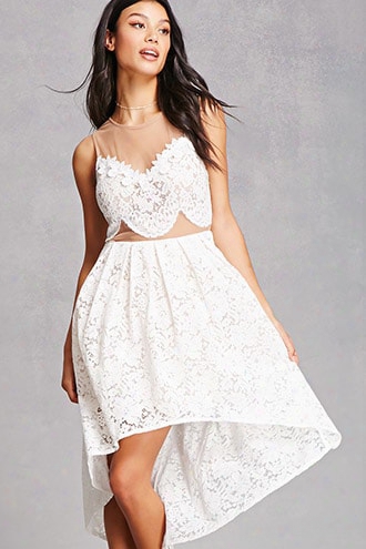 Lace High-low Dress