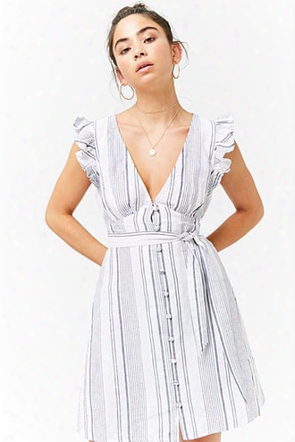 Linen Striped Dress