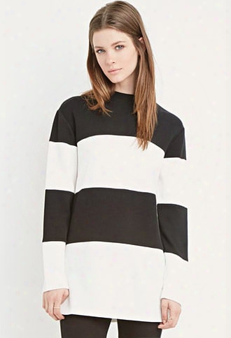 Longline Colorblock Sweater
