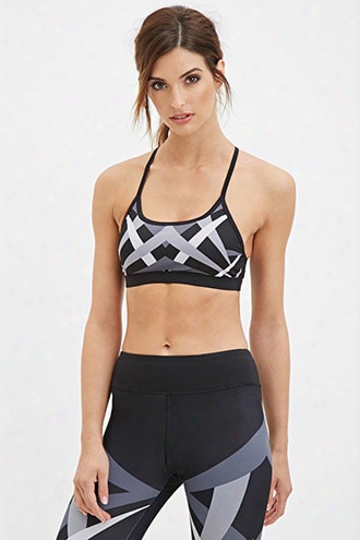 Low Impact - Abstract Print Sports Bra