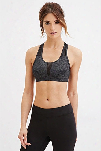 Medium Impact - Mesh Racerback Sports Bra