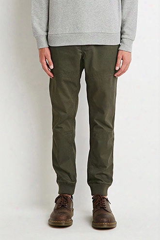 Paneled Chino Joggers