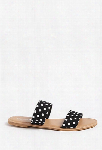 Polka Dot Slide Sandals