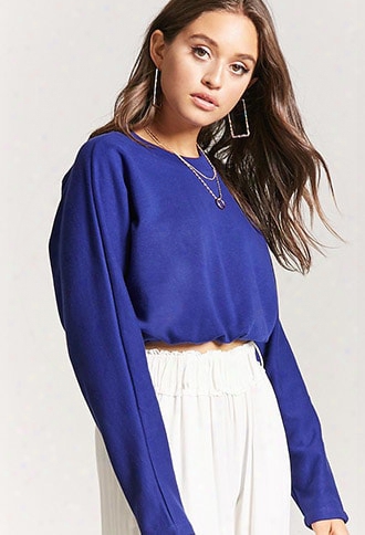 Toggle Waist Sweatshirt