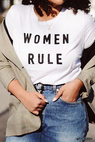 Women Rule Graphic Tee