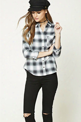 Buffalo Plaid Flannel Shirt