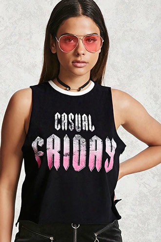 Casual Friday Graphic Tank To