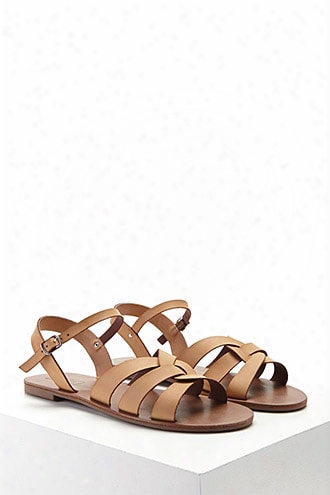 Crisscross Ankle Strap Sandals