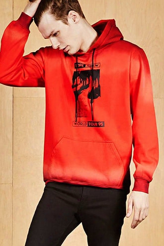 Dope Ombre Graphic Hoodie