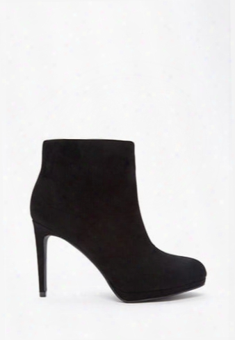 Faux Suede Booties