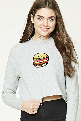 Fleece Cheeseburger Sweatshirt