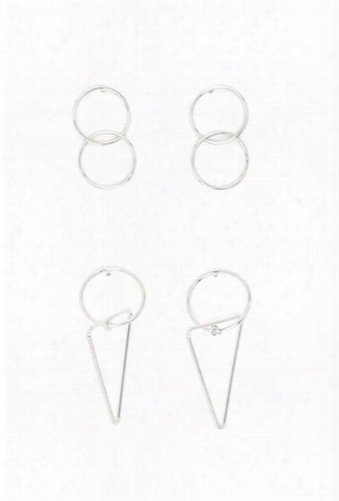 Geometric Earring Set