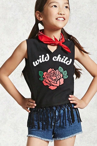 Girls Wild Child Tee (kids)