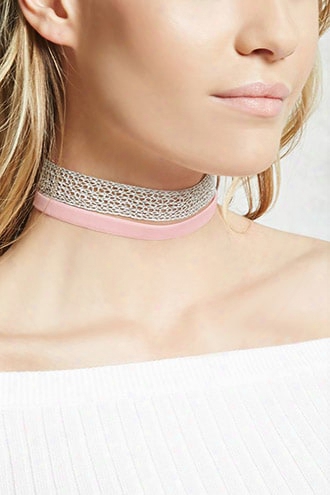 Glitter & Velvet Choker Set