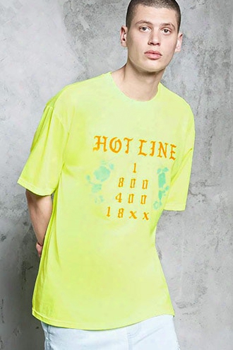 Hot Line Graphic Tee