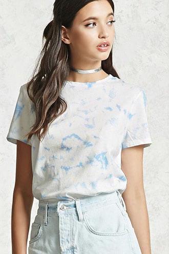 Knit Tie-dye Tee