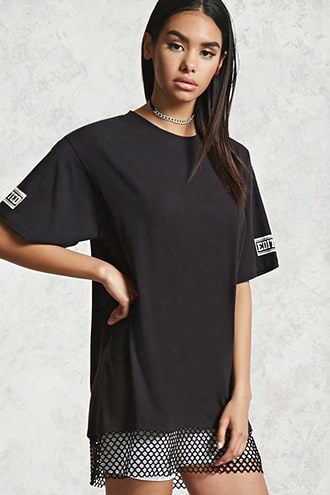 Mesh-hsm Longline Tee