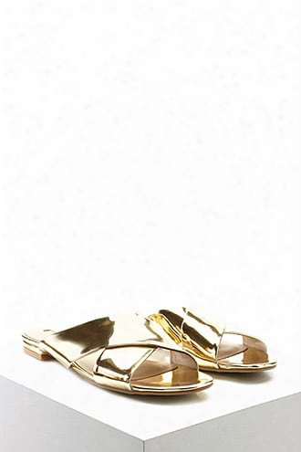 Metallic Crisscross Slides