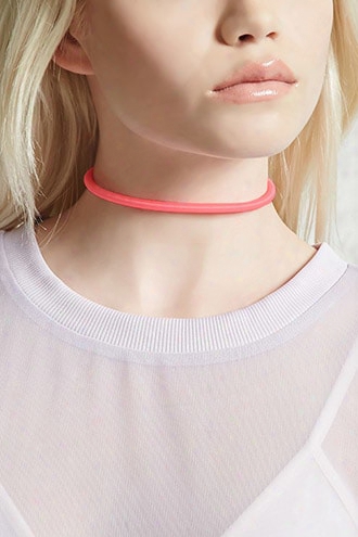 Neon Cord Choker